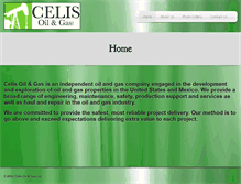 Tablet Screenshot of celisoilgas.com